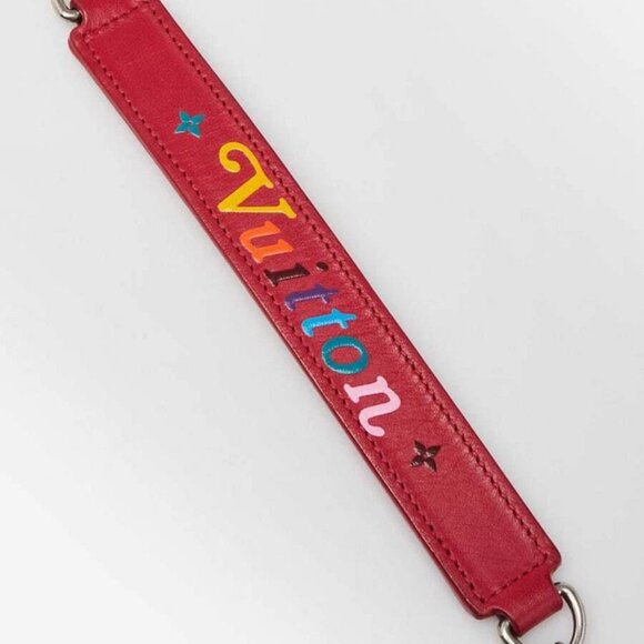 Louis Vuitton Red Quilted Leather New Wave Chain Pochette Bag - Picture 7 of 12